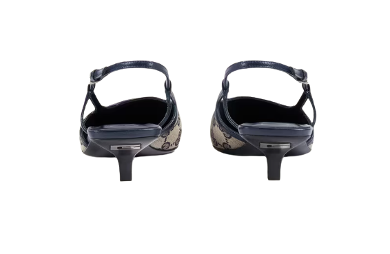 รองเท้าผู้หญิง GUCCI รุ่น Women's GG Slingback Pump 4