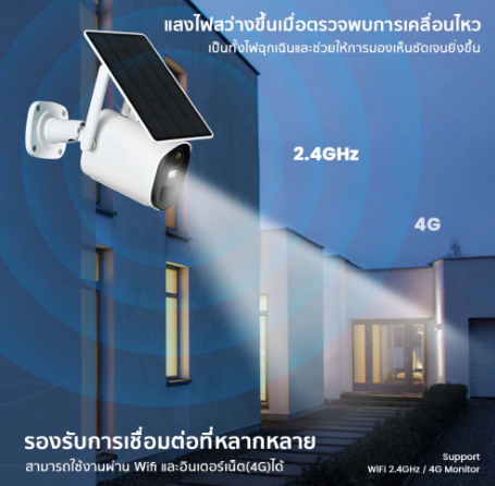 กล้องวงจรปิด โซล่าเซลล์ 2