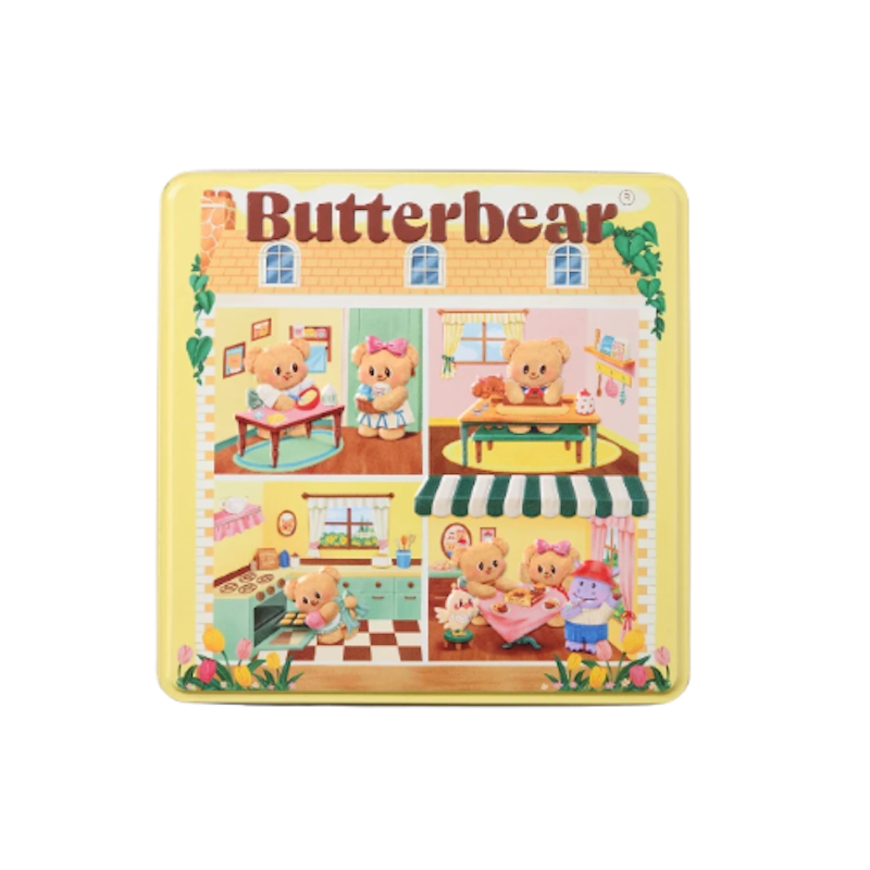 คุกกี้ BoxButterbear’s Assorted Cookies Tin Box 1