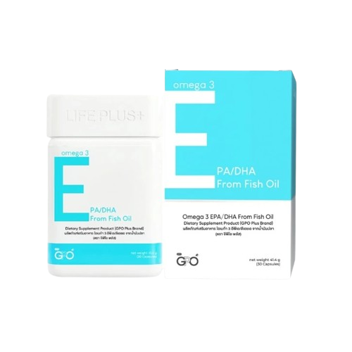 โอเมก้า 3 อีพีเอ/ดีเอชเอ จากน้ำมันปลา Plus Omega 3 EPA/DHA From Fish Oil 1