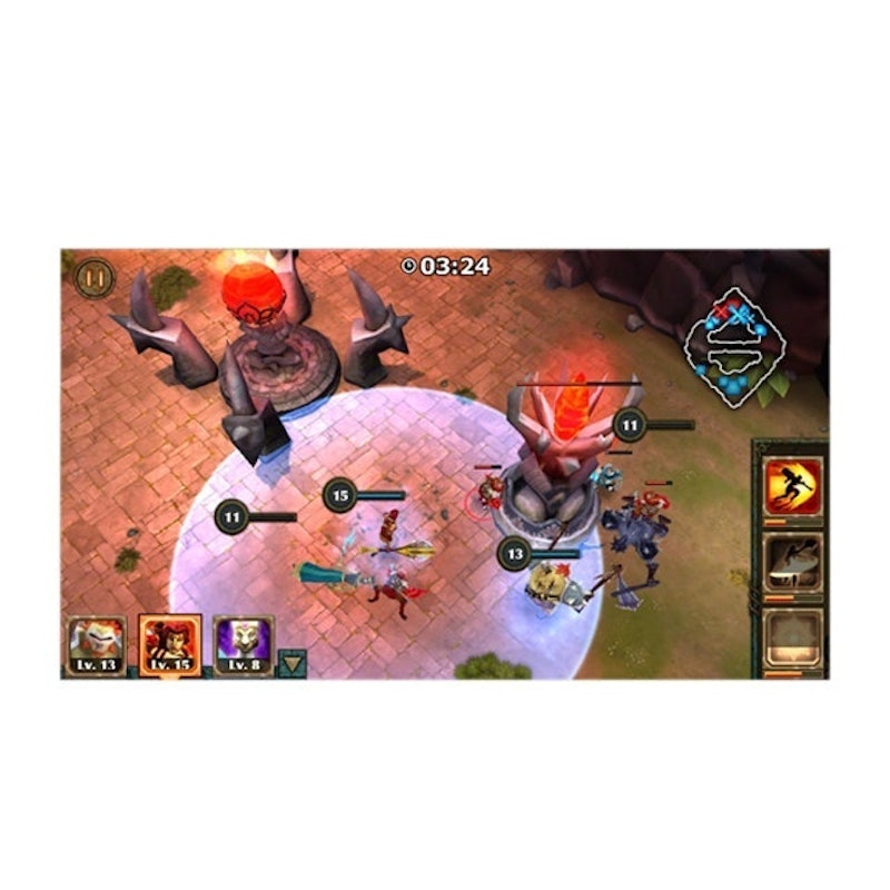 เกม MOBA น่าเล่น Legendary Heroes MOBA Offline 2
