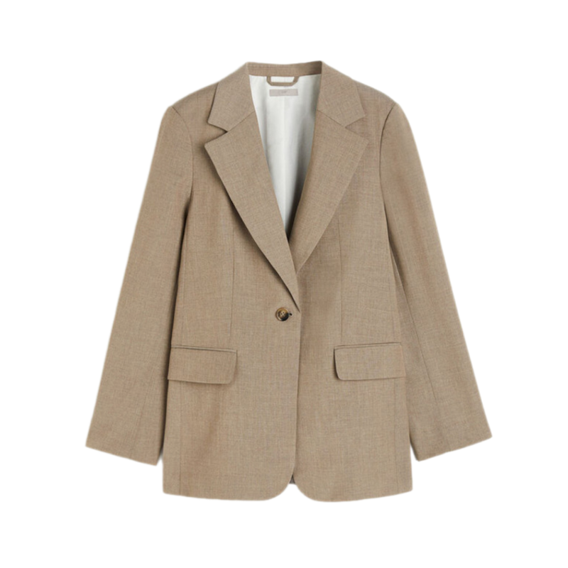 Woman Single-Breasted Blazer 1