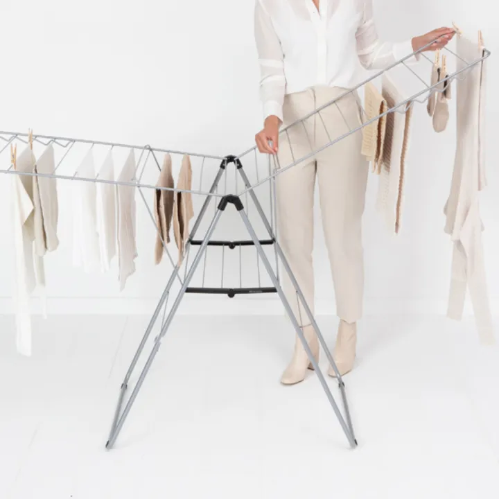 ราวตากผ้าพับได้ HangOn Drying Rack 4