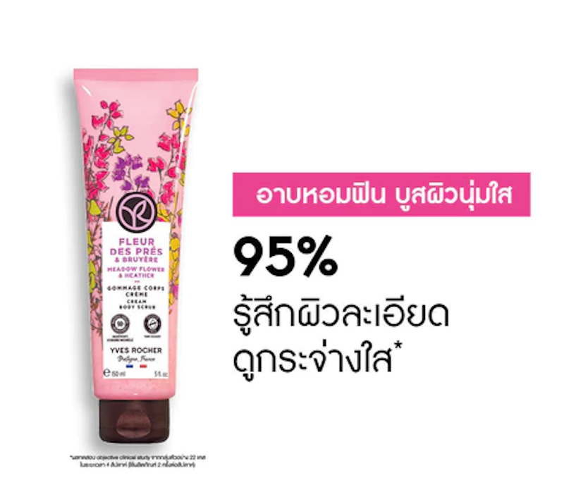 Meadow Flower & Heather Cream Body Scrub 2