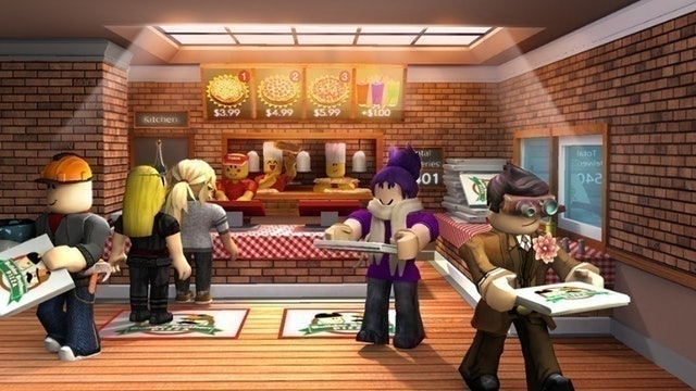 เกม Roblox น่าเล่น Work at a Pizza Place 1