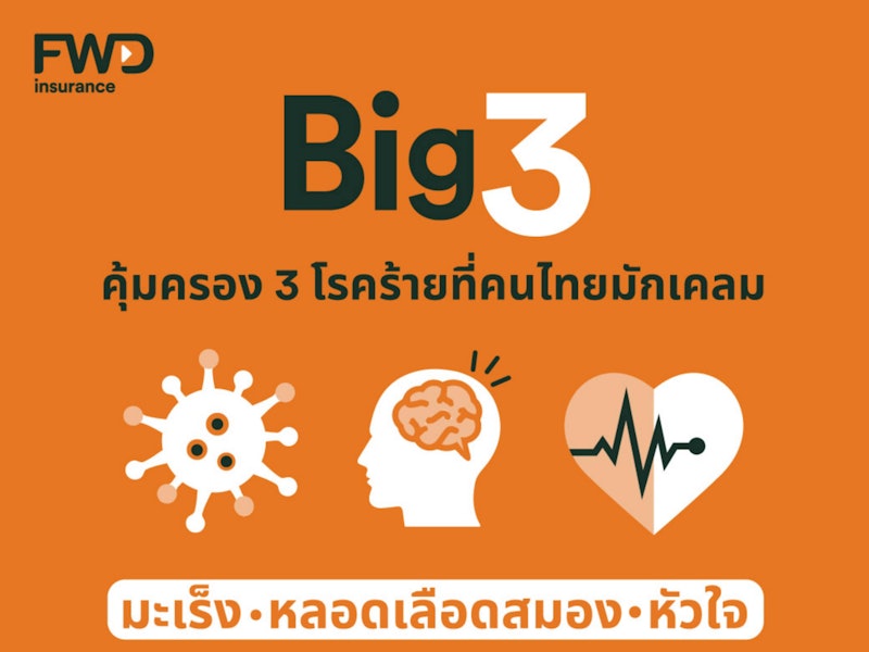 ประกันโรคร้ายแรงออนไลน์ Big 3 2