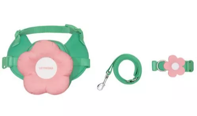 Flora Pet Backpack & Harness 3 in 1 1
