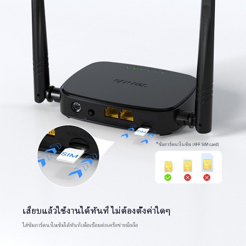 เราเตอร์ใส่ซิม Pro Router WiFi รุ่น 4G03 Pro 3