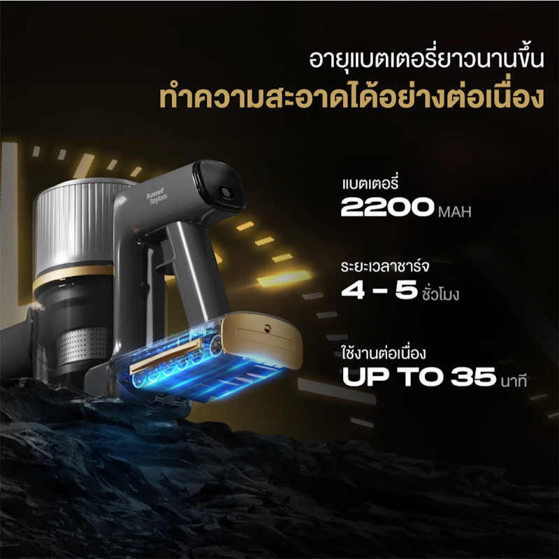 เครื่องดูดฝุ่นไร้สาย V2 4