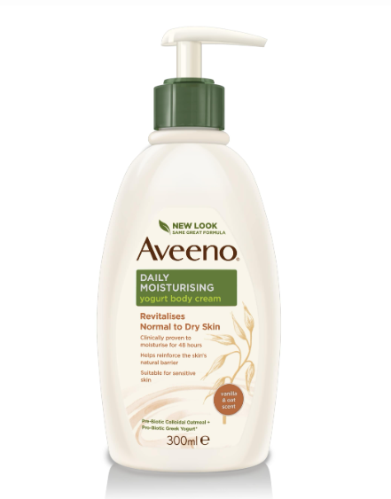 Aveeno Yogurt Body Cream Vanilla & Oat 1