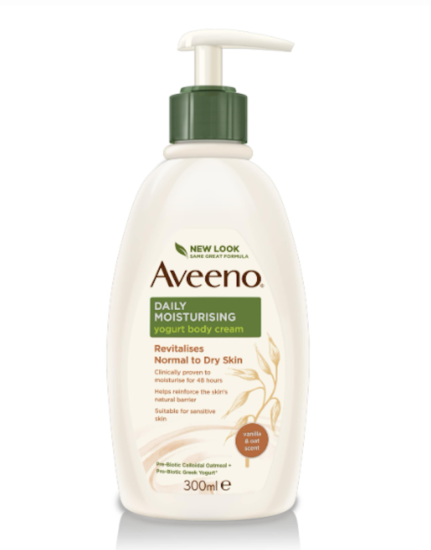 Aveeno Yogurt Body Cream Vanilla & Oat 1