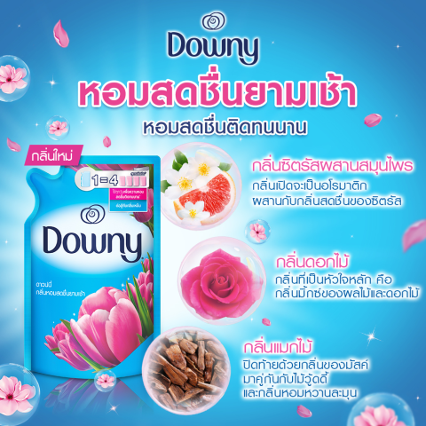 ซันไรซ์เฟรช น้ำยาปรับผ้านุ่มสูตรเข้มข้น 2