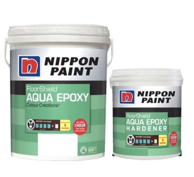 Paint Aqua Epoxy White 3