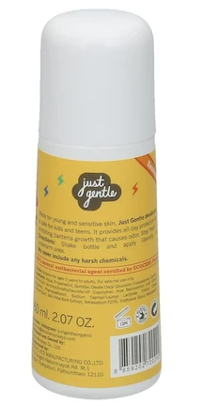 โรลออนเด็ก สูตรไม่มีกลิ่น Organic Kids Deodorant Unscented 4