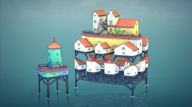 เกมสร้างเมือง Townscaper 3