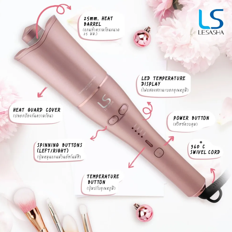 Auto Twist Hair Curler 25 mm 2