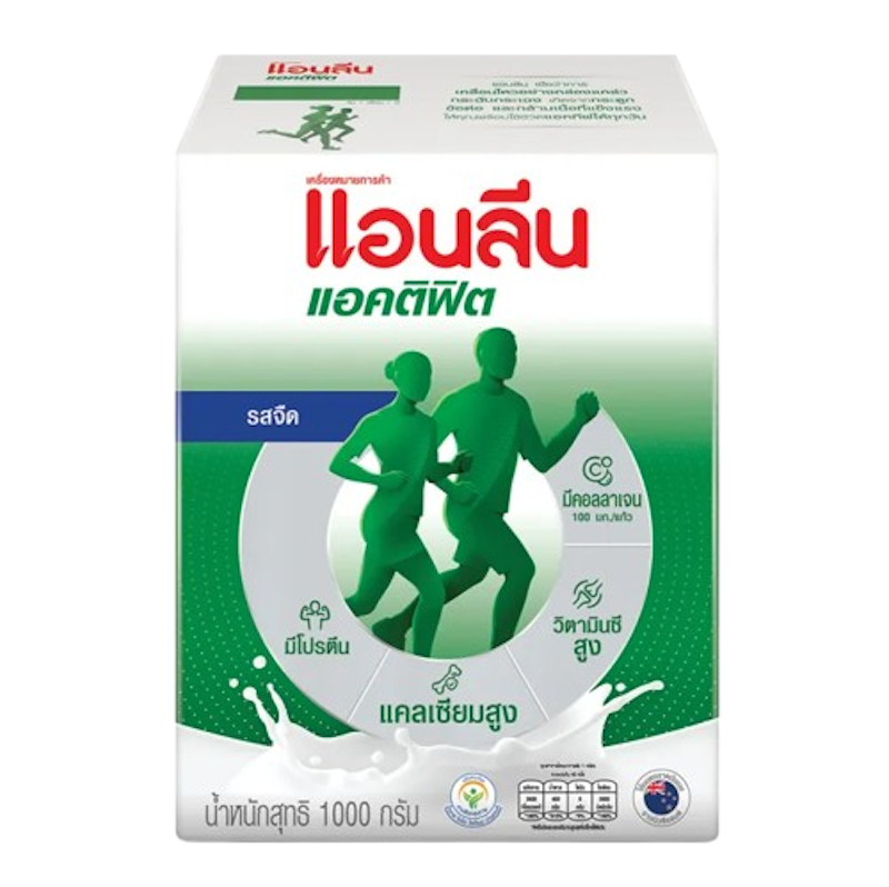 Actifit 3 นมผงพร่องมันเนยแบบชง ชนิดซอง รสจืด 1