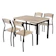 U-RO DECOR โต๊ะกินข้าว ชุดโต๊ะกินข้าว รุ่น SONOMA 1