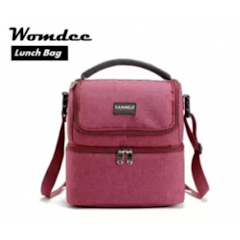 3. Womdee – Outdoor Insulated Double Decker Cooler Lunch Box
