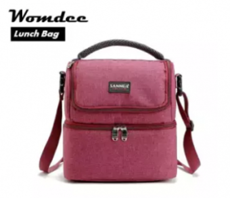 3. Womdee – Outdoor Insulated Double Decker Cooler Lunch Box 1