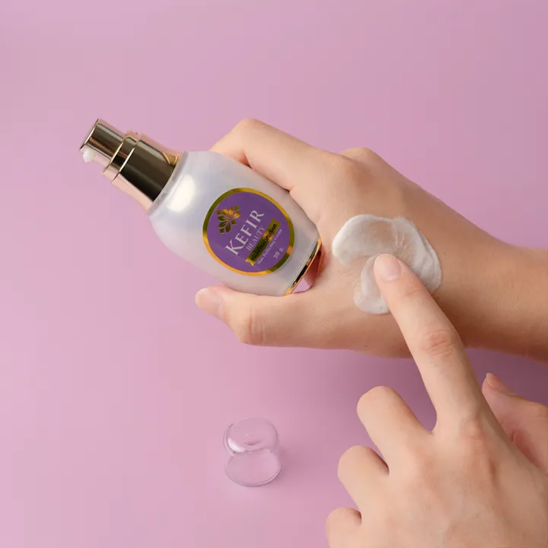 ครีมบำรุงผิวคีเฟอร์บัวหิมะใยใหม Kefir Skin Perfecting Cream 3