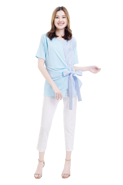 ชุดให้นม เสื้อเปิดให้นม รุ่น Scalett 3