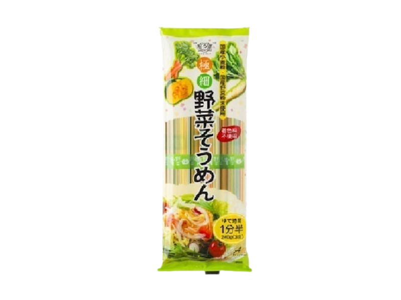 บะหมี่ผัก ยาไซ โซเมน (เส้นโซเมนรสผัก) 1