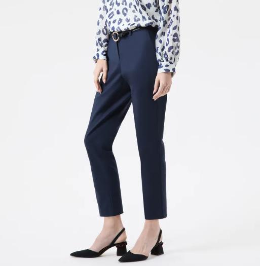 Rosette High Waisted Tapered Pants 4