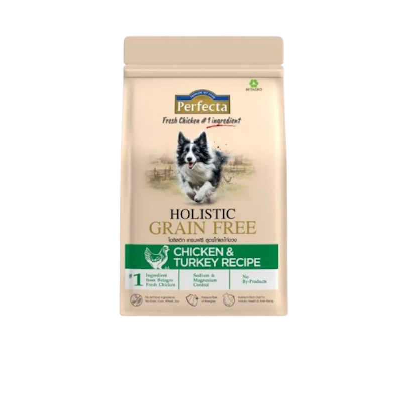 HOLISTIC GRAIN FREE สูตรไก่และไก่งวง 1