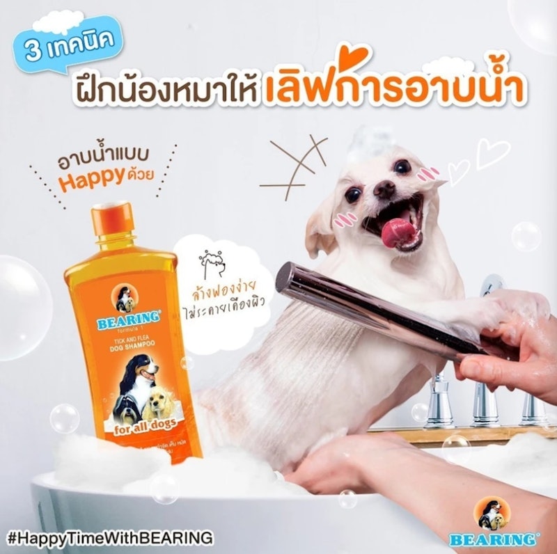 Tick & Flea Dog Shampoo แชมพูกำจัดเห็บหมัดสุนัข 3