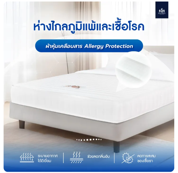 ที่นอนยางพารา รุ่น Linda 3