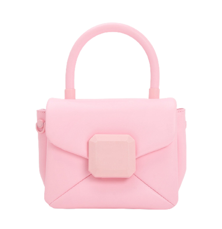 กระเป๋าถือ รุ่น Geometric Push-Lock Top Handle Bag 2