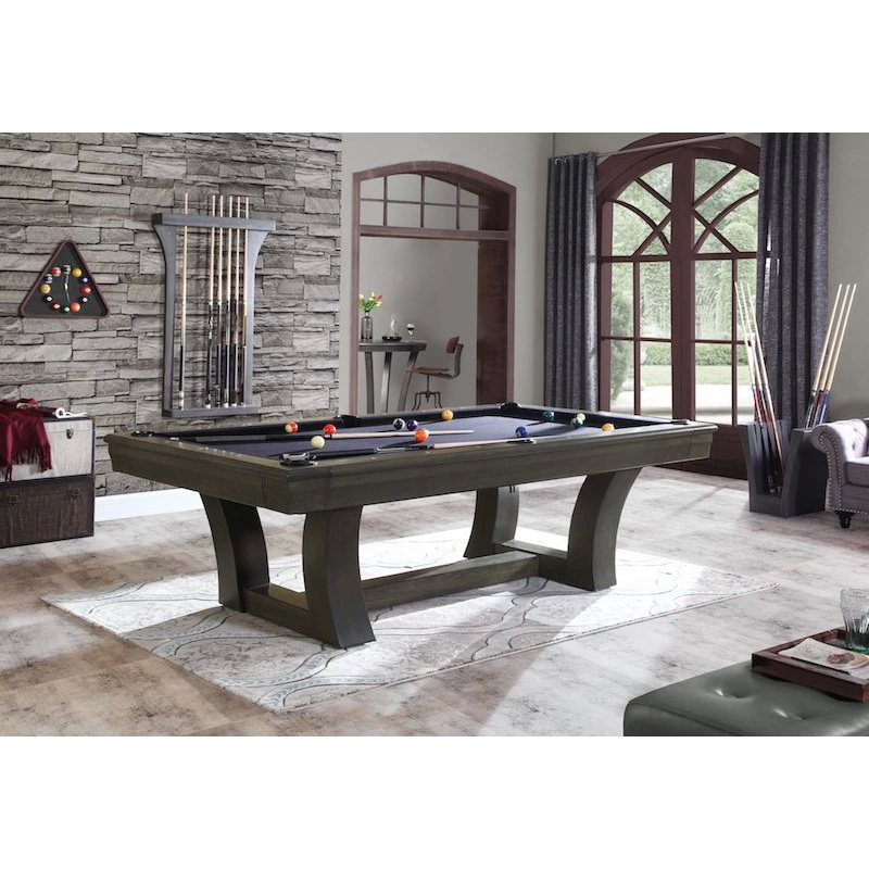 Oslo Pool Table 9ft Grey 3