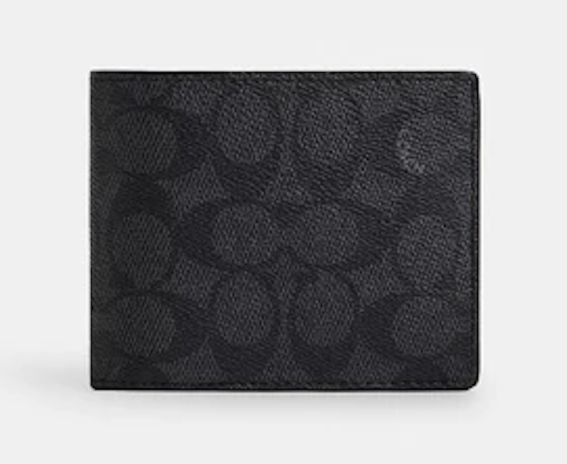 กระเป๋าสตางค์ผู้ชาย 3-In-1 Wallet In Signature Canvas 3