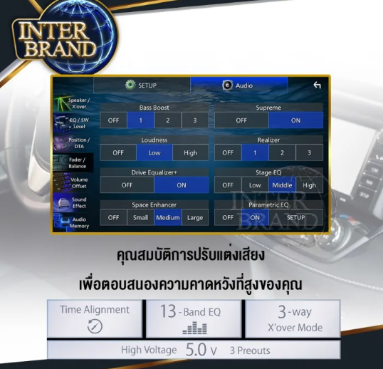 วิทยุ 2DIN  2