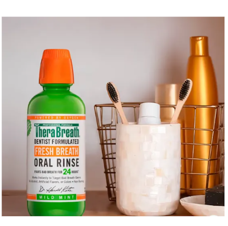 น้ำยาบ้วนปาก Fresh Breath Oral Rinse Mild Mint 3