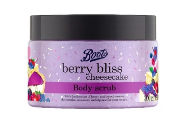 Flavour Berry Bliss Cheesecake Body Scrub 1