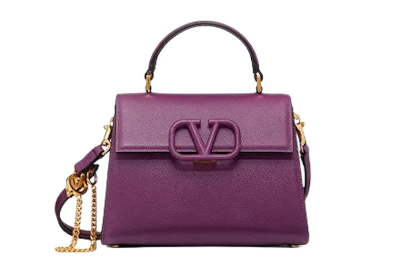 กระเป๋า Valentino รุ่น Small Vsling Grainy Calfskin Handbag 3