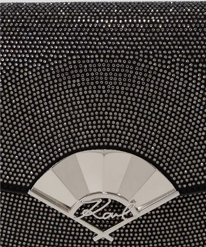 K/Archive Fan Rhinestone Clutch Bag 3