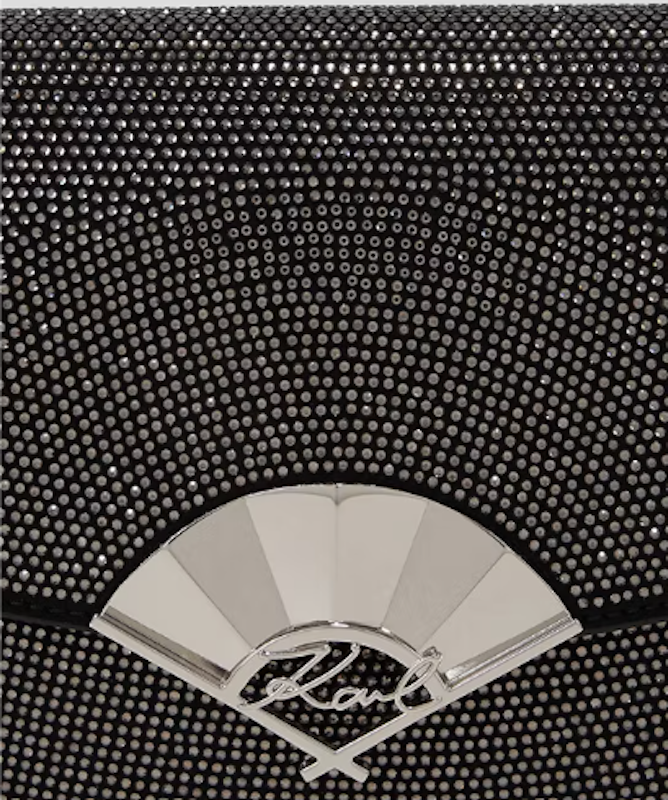K/Archive Fan Rhinestone Clutch Bag 3