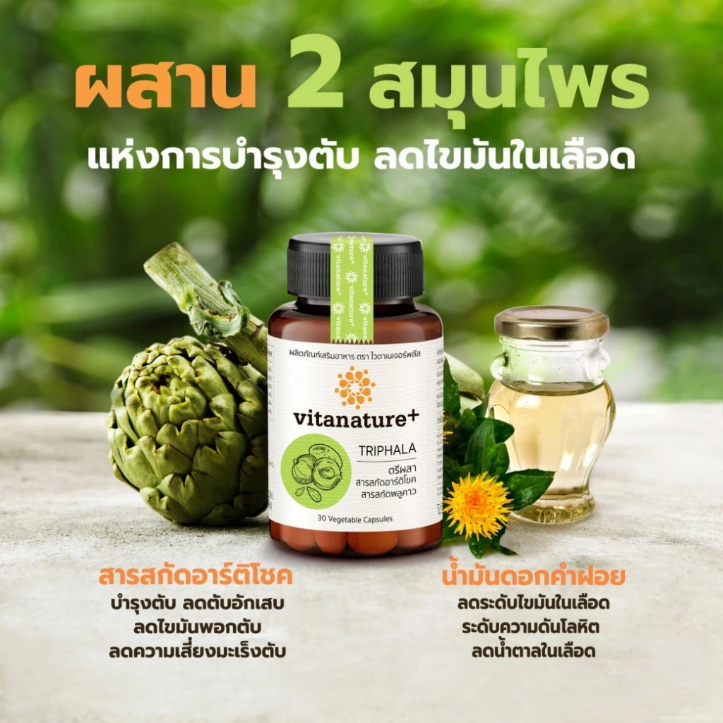 Triphala วิตามินบำรุงตับ 2
