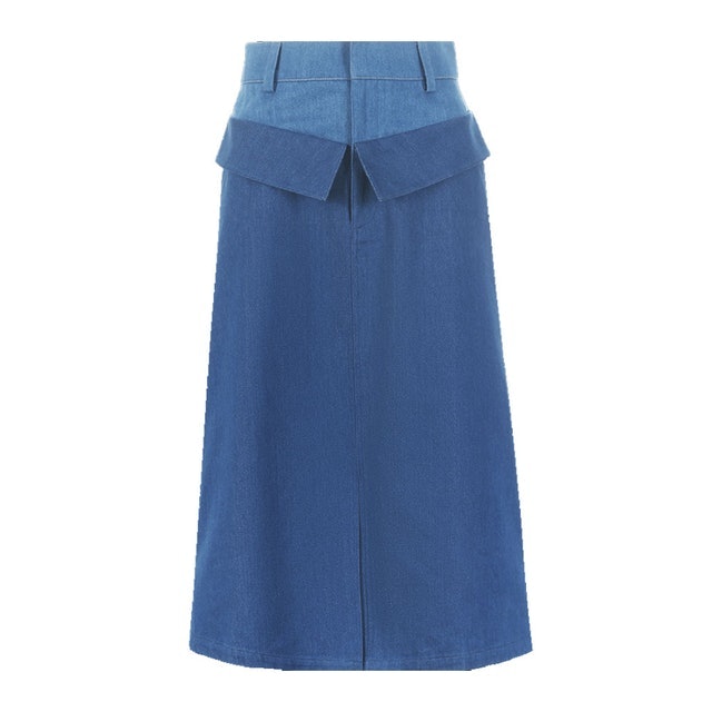 กระโปรงยีนส์ รุ่น VINTAGE Dual-Waistband 319237506 1