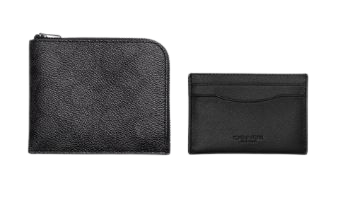 3-In-1 L-Zip Wallet In Signature Canvas สีหลากสี 2