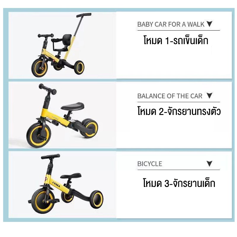  3 in 1 Balance Bike 2