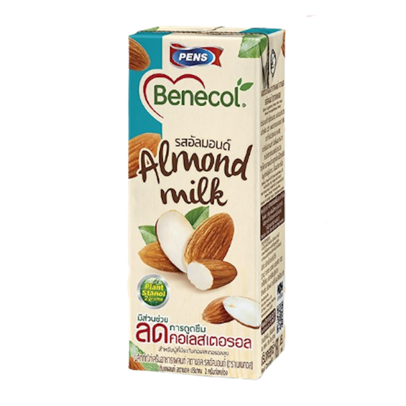 นมอัลมอนด์ Benecol ปราศจากคอเลสเตอรอล 1