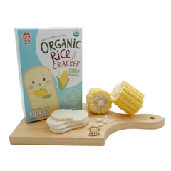 Organic Rice Cracker Corn