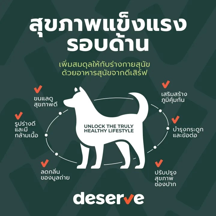 อาหารเม็ดสำหรับสุนัข Holistic Grain Free 3