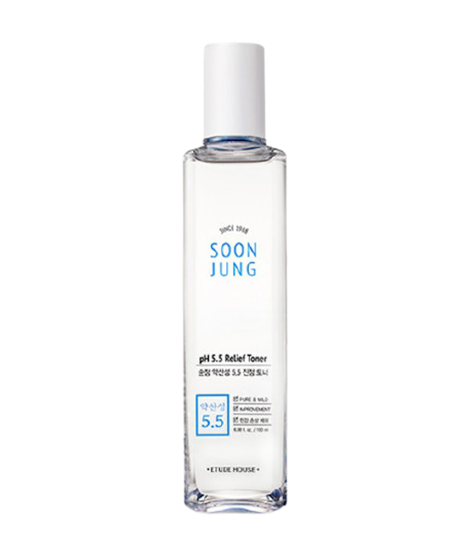 โทนเนอร์เกาหลี Soon Jung pH5.5 Relief Toner 1