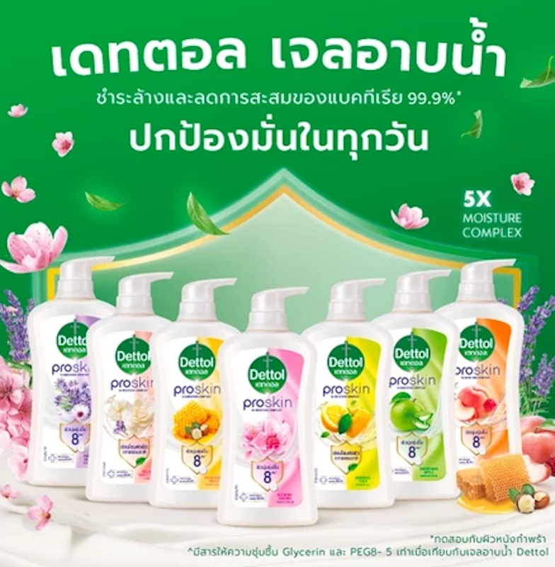 ครีมอาบน้ำ Shower Gel Proskin Purifying Lavender 3