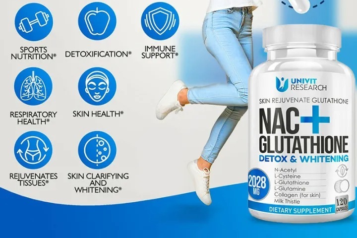 NAC + Glutathione Detox & Whitening 3